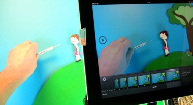 Creating Dragon's Den animation in iStopMotion for iPad