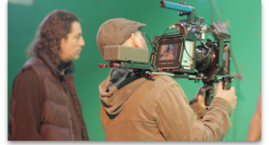 (right) Cinematographer Paul Del Vecchio