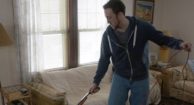 On a budget the Production Designer does everything!
