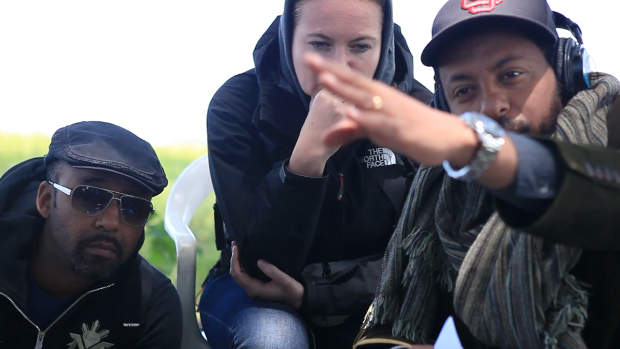 Leelai Demoz and Zeresenay Berhane Mehari (foreground)