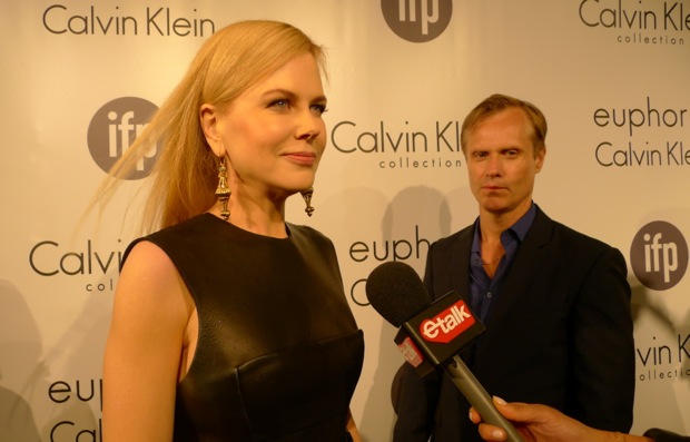 Nicole Kidman takes a break from Jury Duty at the IFP CK party.