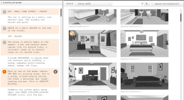 Choosing a background