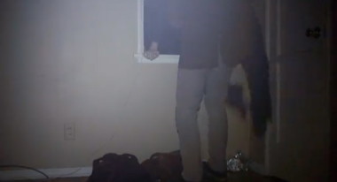 Shot 4: Inside of house with camera set down (third-person narration)