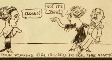 An ideological gloss on the vamp, from Motion Picture World, August 1918.