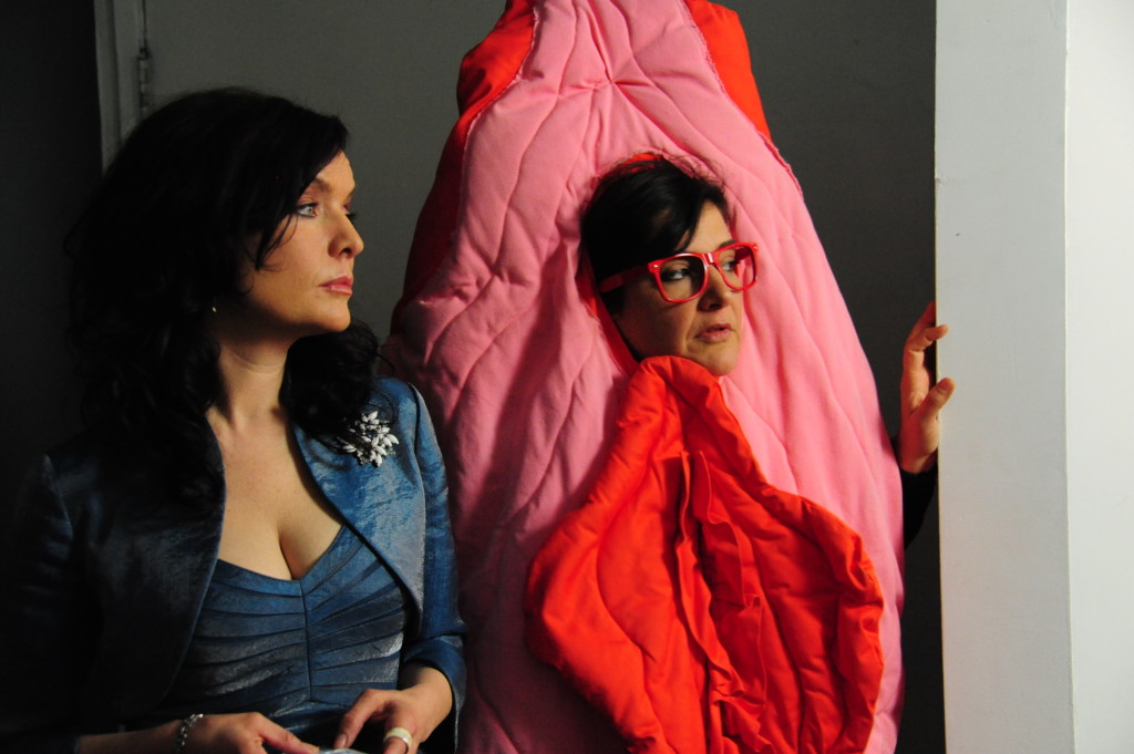 Guinevere Turner, Anna Margarita Albelo in "Who's Afraid of Vagina Wolf?"