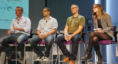 Film & TV Panel: Matson, Mosam, Reinhardt and moderator Elle Schneider