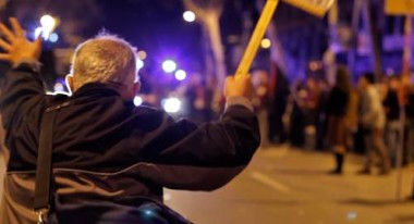 "Demonstration," by Victor Kossakovsky and 32 students