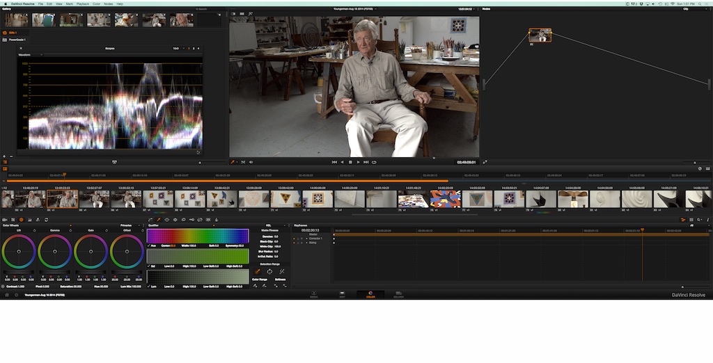 DaVinci Resolve on LG 34UM95 21x9 monitor4