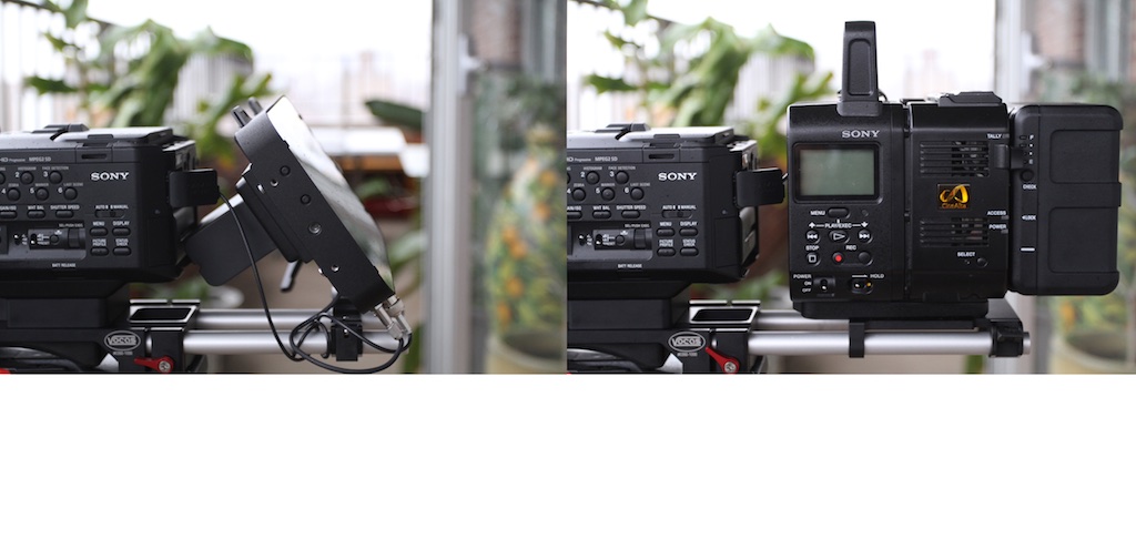 Odyssey 7Q vs Sony AXS-R5 c