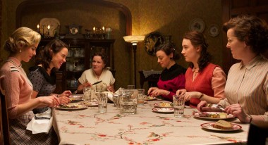 Julie Walters, center; Saoirse Ronan, second from right