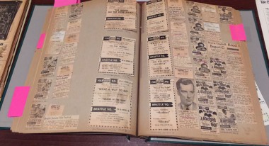 The Brattle has several scrapbooks of ads from previous years. This one is from 1963.