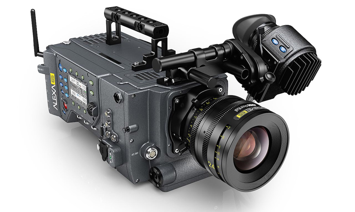 Whole lotta camera. Everything about the ARRI Alexa 65 is superlative: a sensor with 6560 x 3100 pixels that’s larger than 5-perf 65mm film, large format lenses to match, big XPL mount, 23 lbs. body, a little film called The Revenant.