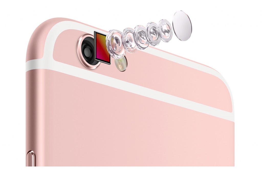 If Tangerine were shot today on an iPhone 6s, it could be 4K. Shown above is the iPhone 6s 12-megapixel Sony sensor with lens assembly. No way to view it directly, however. On the 5.5” iPhone 6s, one must “settle” for a 1920x1080 Retina HD display.