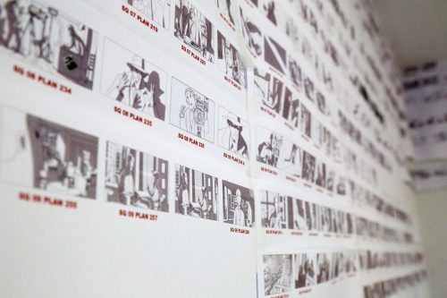 Storyboarding Phantom Boy
