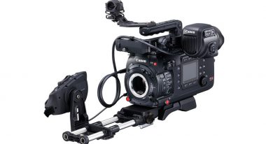 The Canon C700 with optional accessories