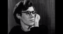 An archival photo of Joe Brainard