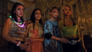 Amandla Stenberg, Rachel Sennott, Maria Bakalova and Chase Sui Wonders co-star in Bodies, Bodies, Bodies