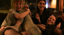 Eleonoora Kauhanen, Linnea Leino and Aamu Milonoff in Alli Haapasalo's Girl Picture