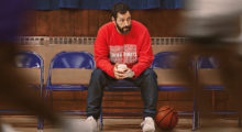 Adam Sandler stars in the Netflix film Hustle