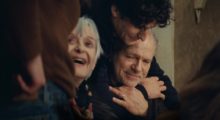 Francine Bergé, Louis Garrel and Aurélien Recoing in Philippe Garrel's The Plough