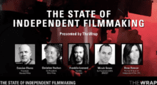 Headshots of all five participants of The Wrap's virtual panel on "The State of Independent Filmmaking."