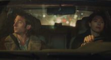 Jeremy Allen White and Jessie Buckley in Fingernails