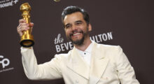 Wagner Moura at the Golden Globes